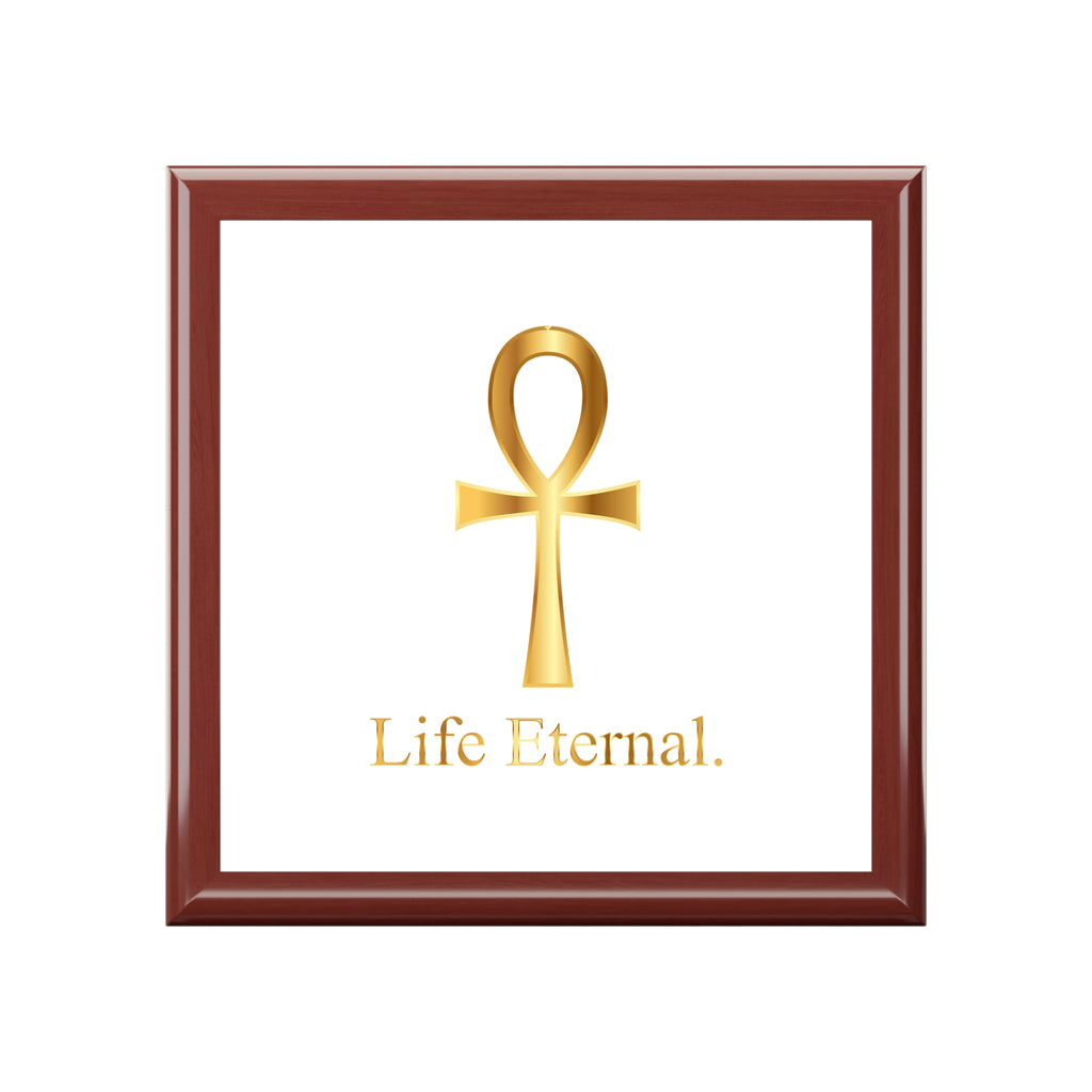 Elegant Box with Ankh Design - Life Eternal