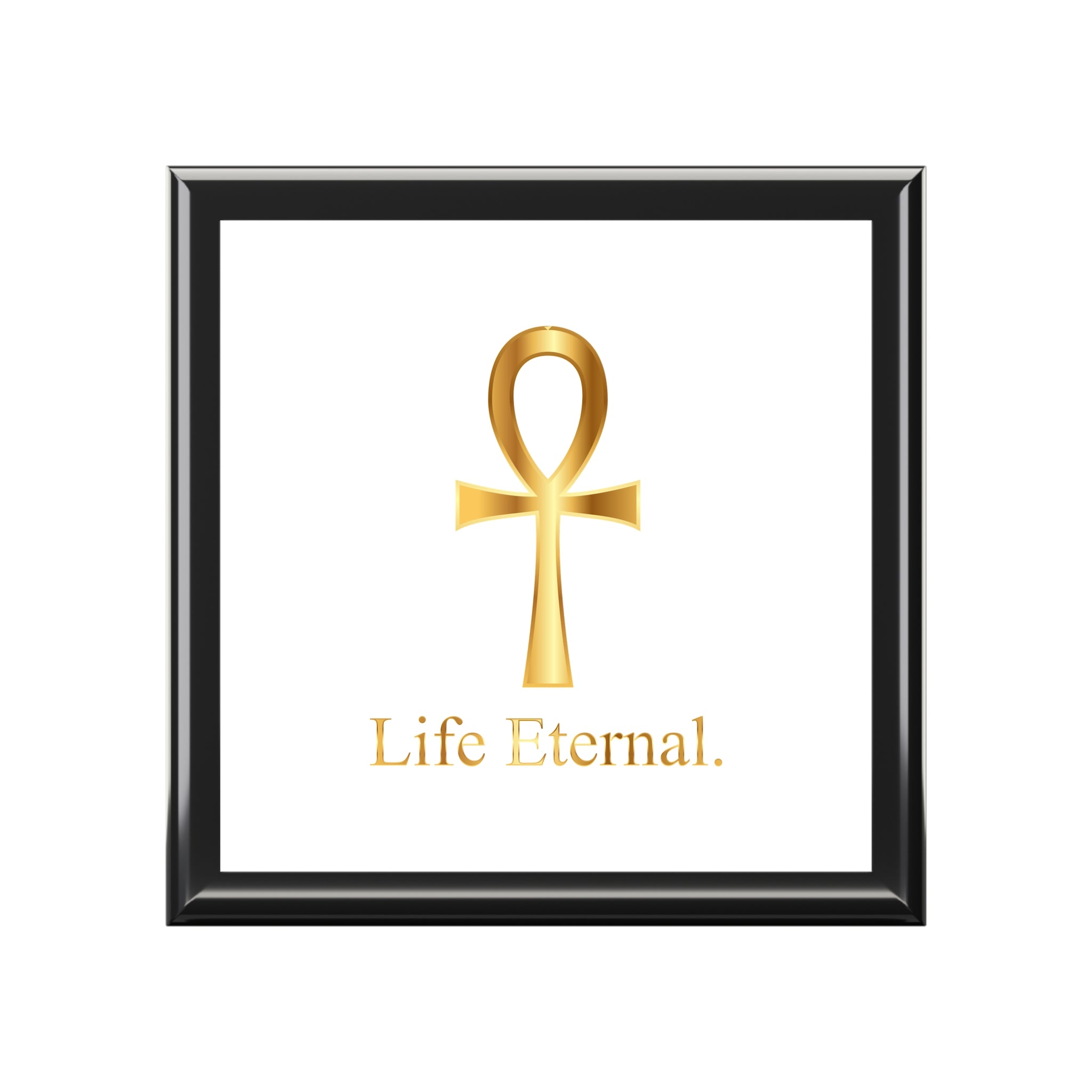 Elegant Box with Ankh Design - Life Eternal