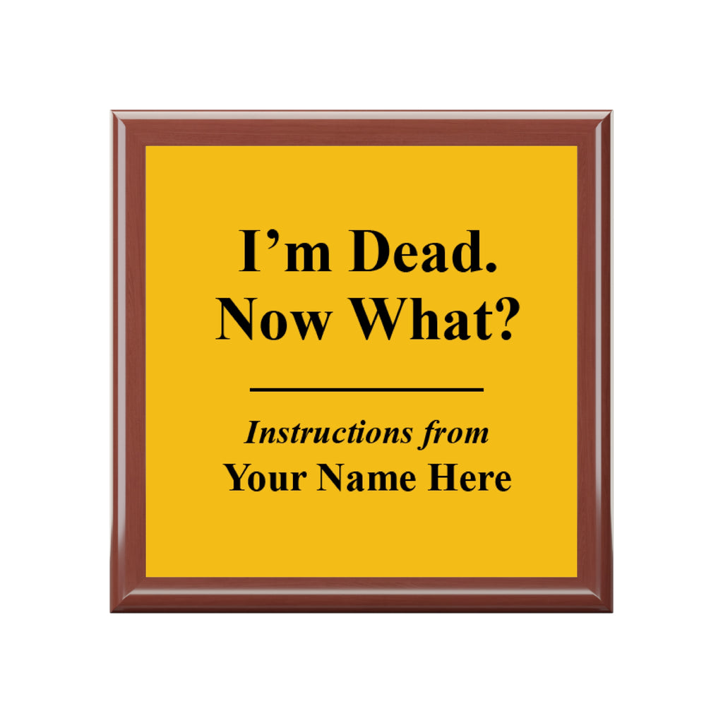 Personalized Humor Box with Instructions – Perfect Gift for Loved Ones