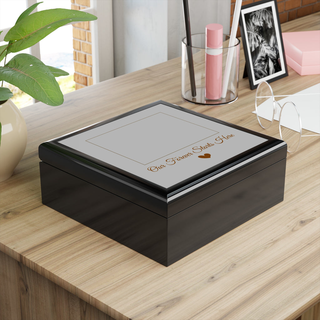 Personalized Box - 'Our Forever Starts Here'