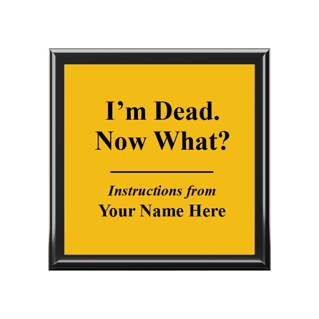 Personalized Humor Box with Instructions – Perfect Gift for Loved Ones