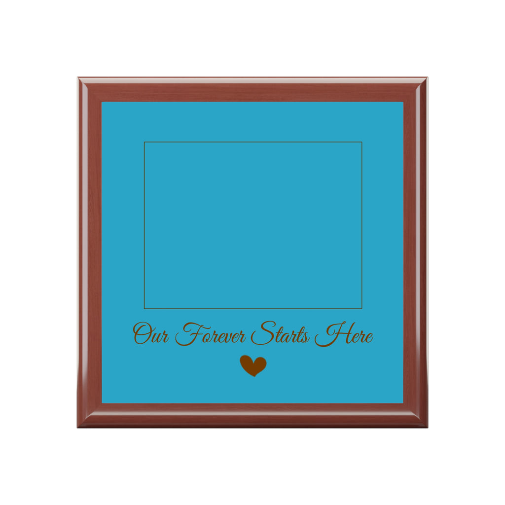 Personalized Box with Heart & Custom Text