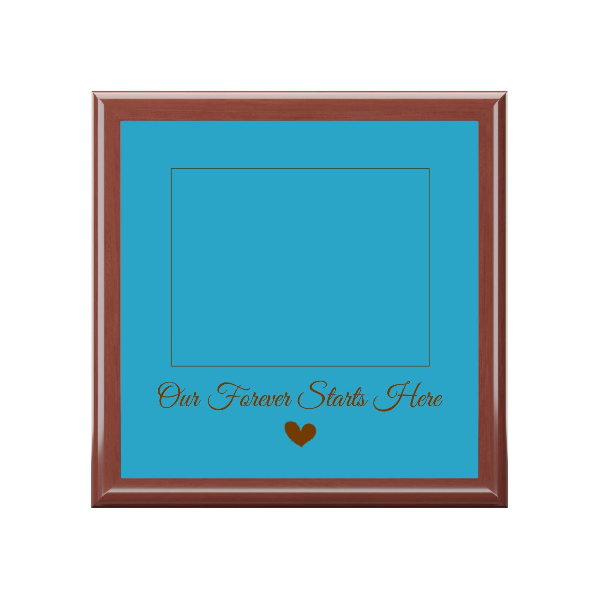 Personalized Box with Heart & Custom Text