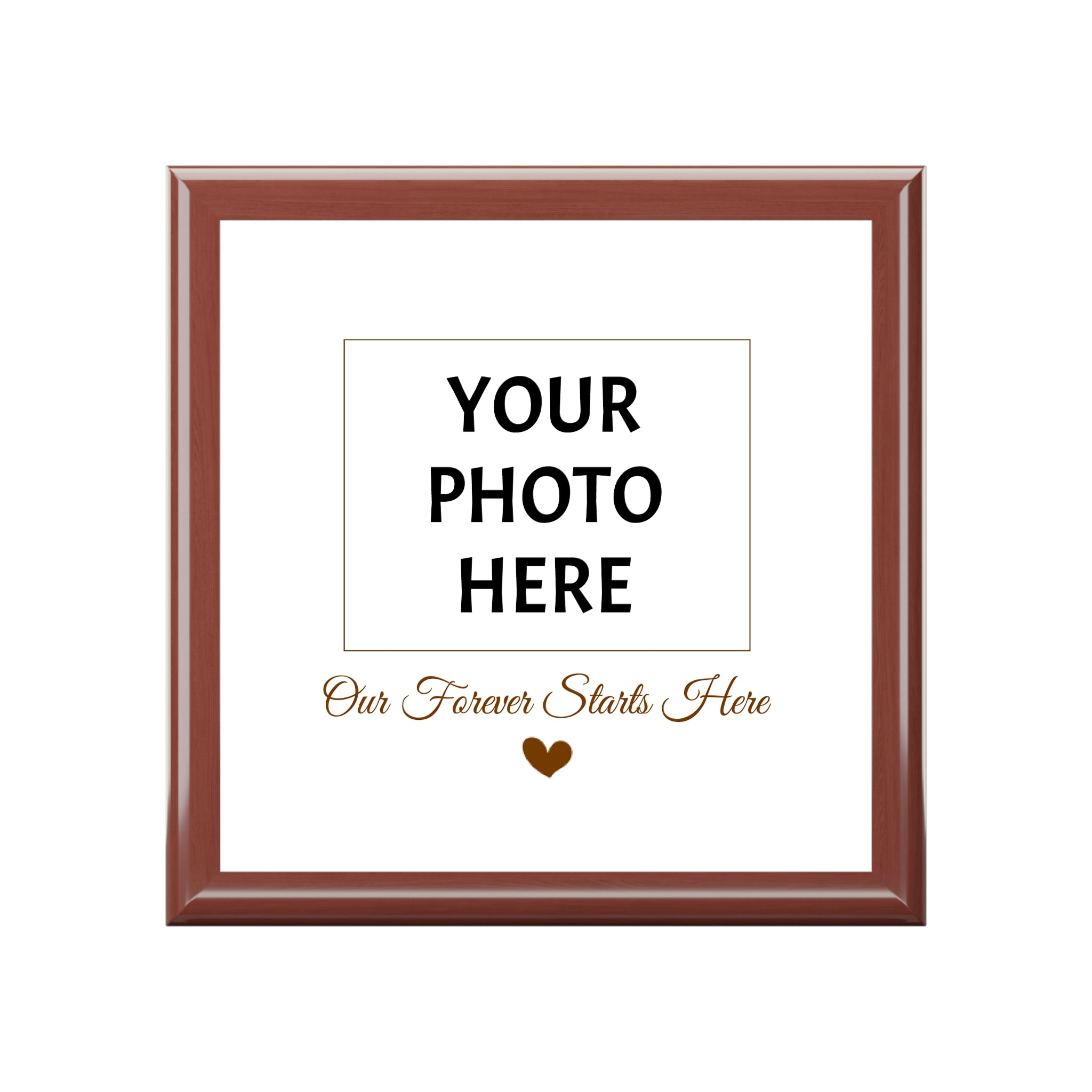 Personalized Box with Custom Photo Design - Perfect Gift for Weddings, Anniversaries, and Special Occasions