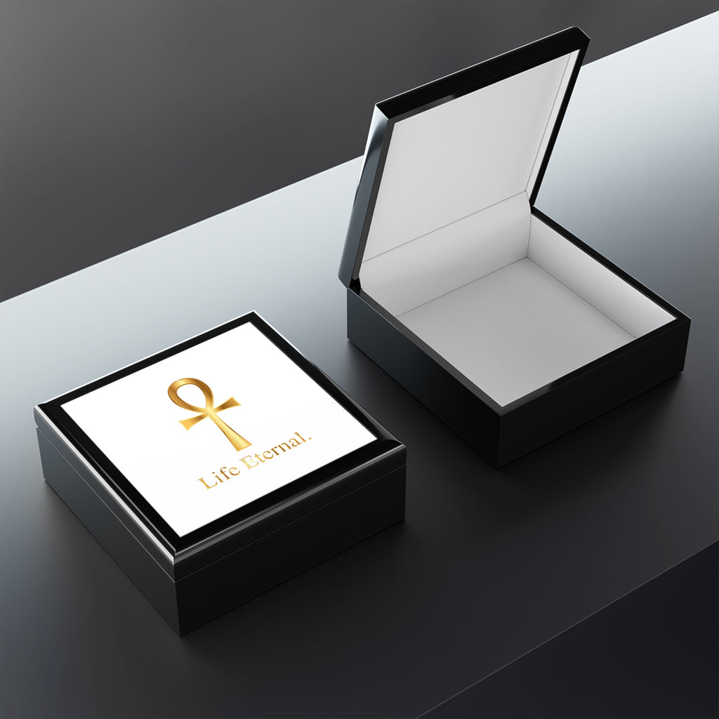 Elegant Box with Ankh Design - Life Eternal