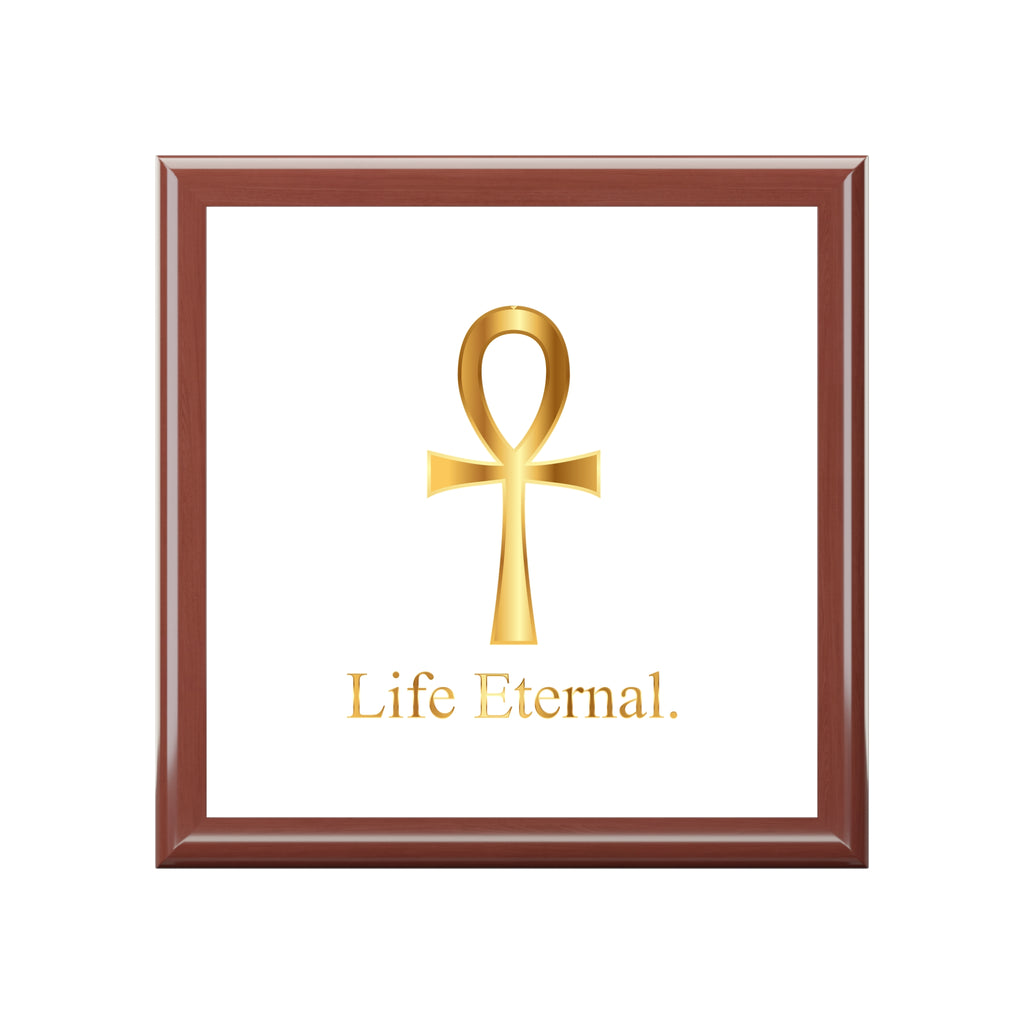 Elegant Box with Ankh Design - Life Eternal