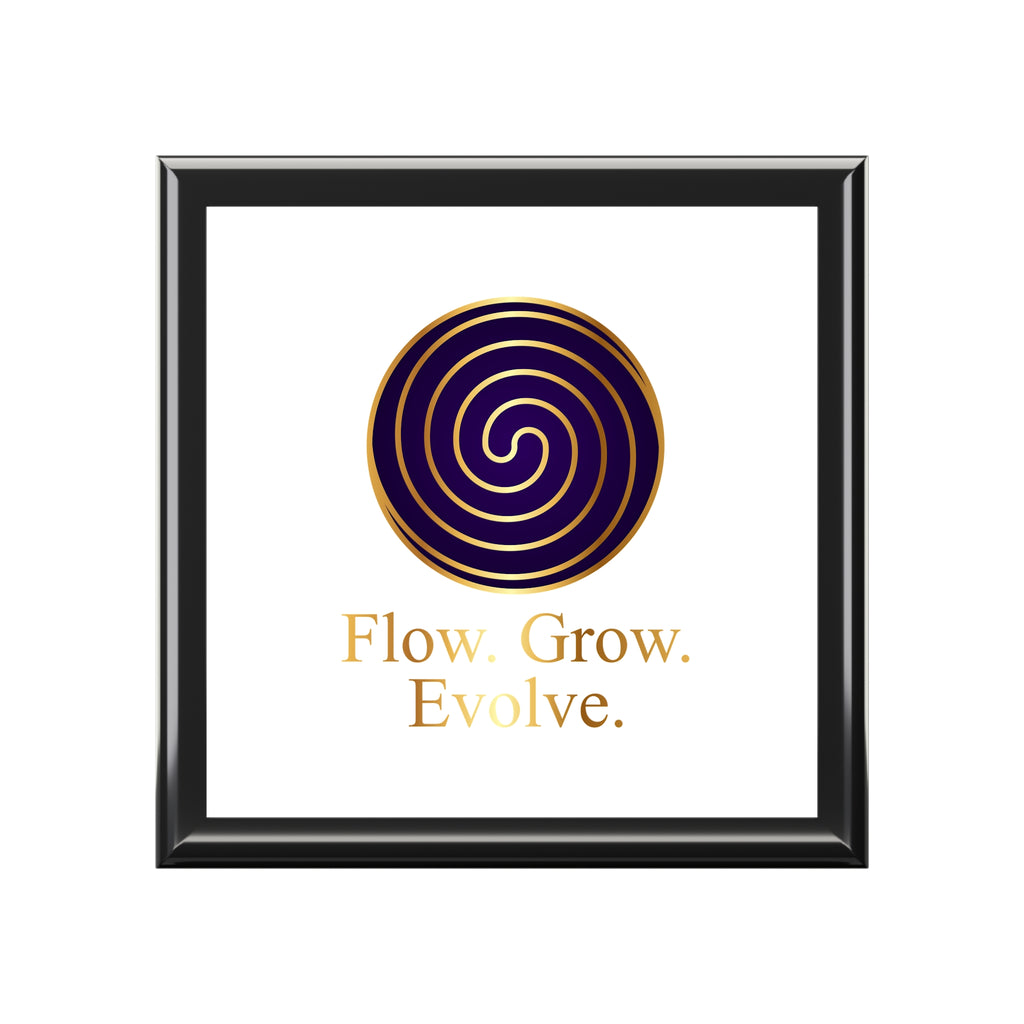 Inspirational Box - Flow. Grow. Evolve.