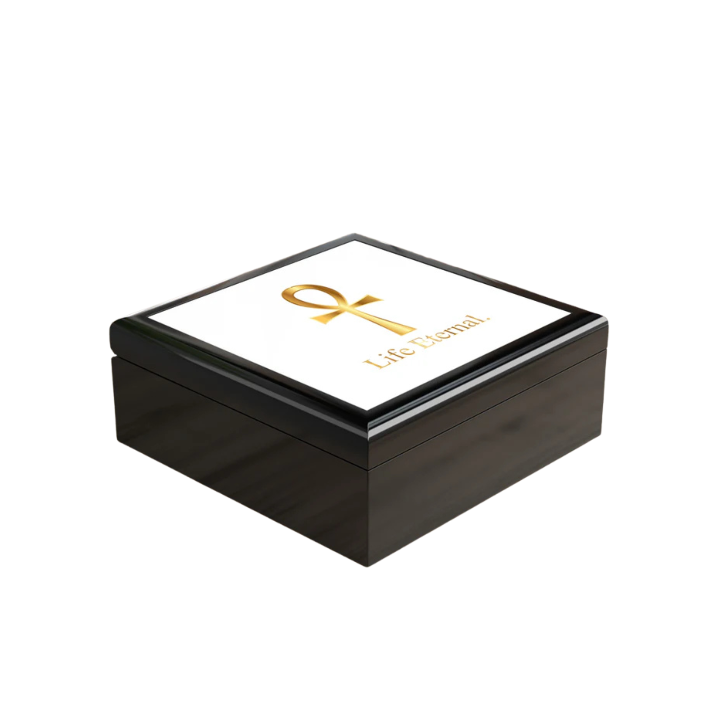 Elegant Box with Ankh Design - Life Eternal