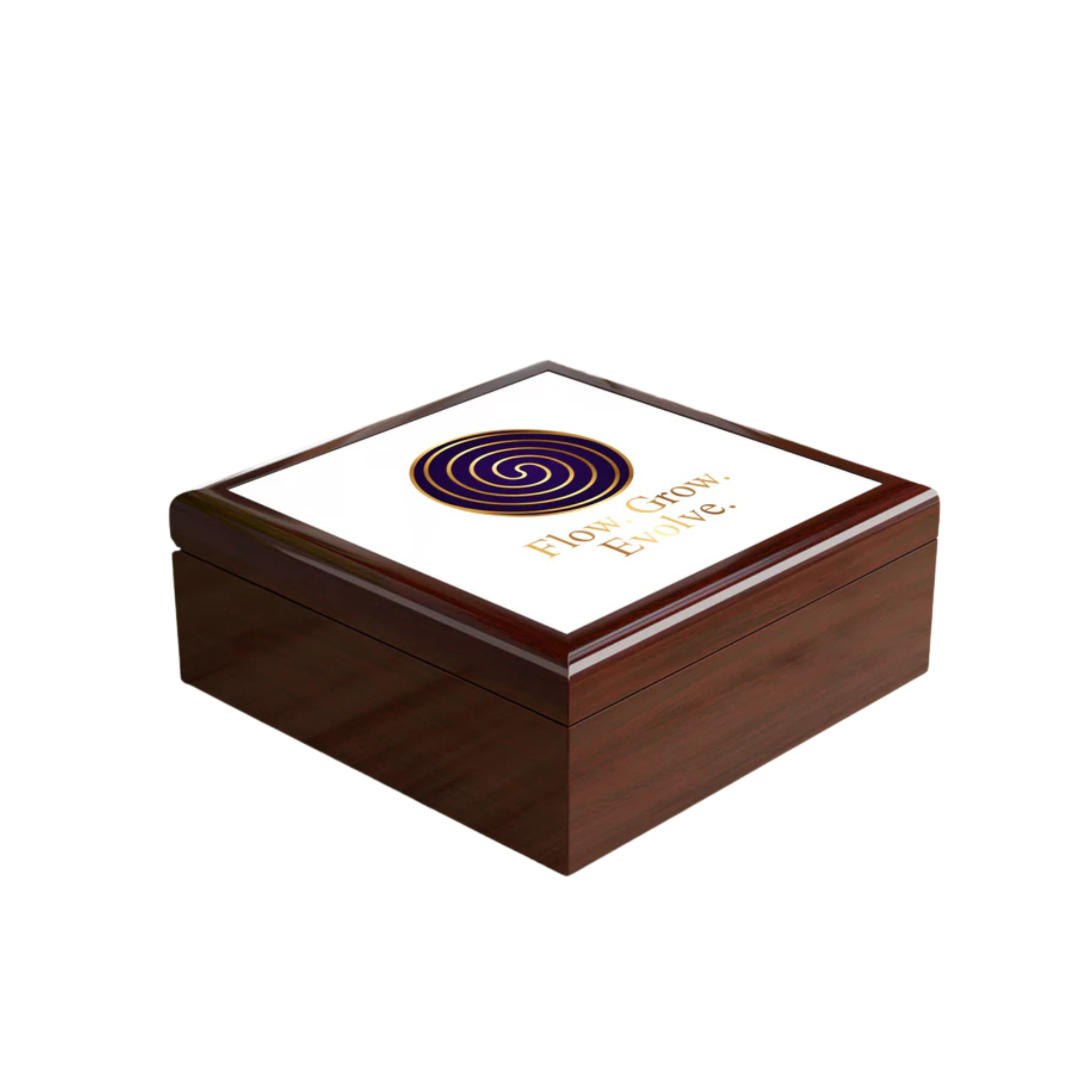 Inspirational Box - Flow. Grow. Evolve.